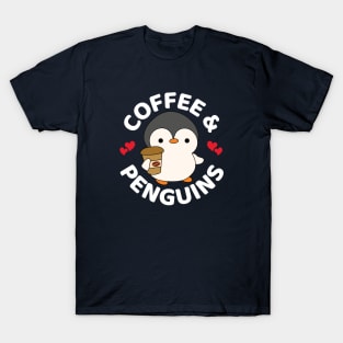 Coffee Penguin T-Shirt